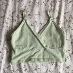 Brandy Melville Light Green Tank Top